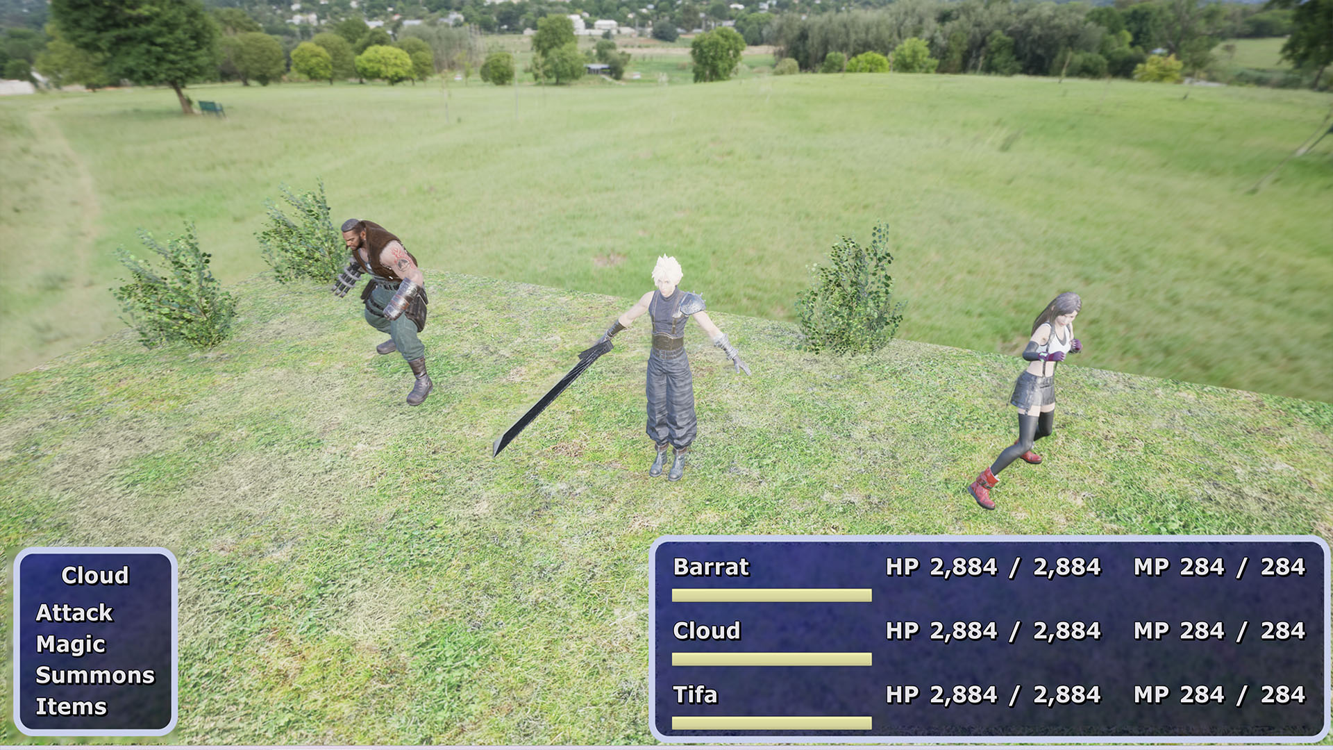 FFVII Screenshot 2